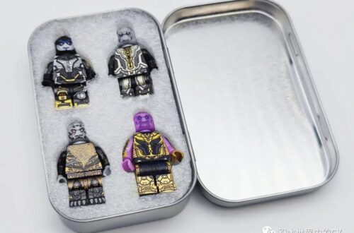 Thanos Four-Man Group Domestic Minifigures-Iron Box Review