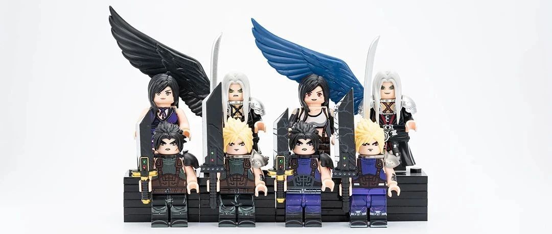 WM Minifigures DT8903 Final Fantasy 7 Minifigures Review