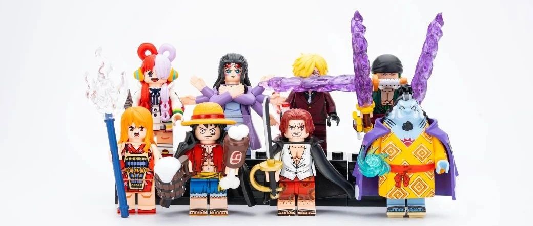WM6195 One Piece minifigures Review
